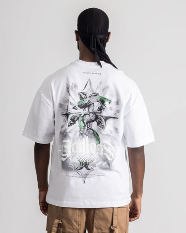 Camiseta Oversize Serpent Cross