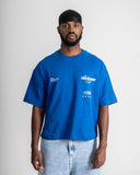 Camiseta Boxy Blue Heart