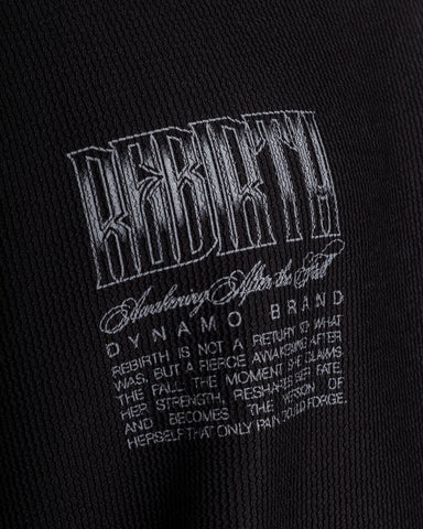 Camiseta Oversize Rebirth Black