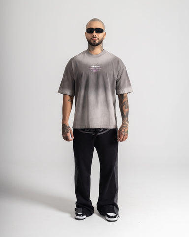 Camiseta Oversize Grey Statement