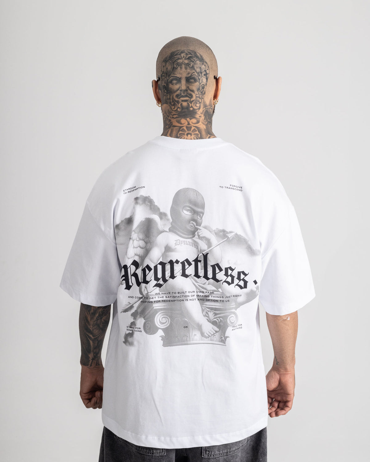 Camiseta Oversize Angeles White