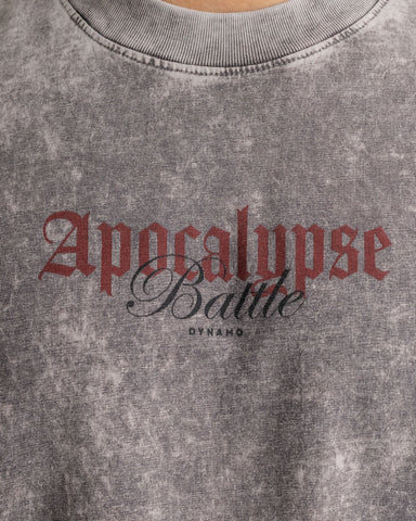 Camiseta Oversize Acid Wash Apocalypse