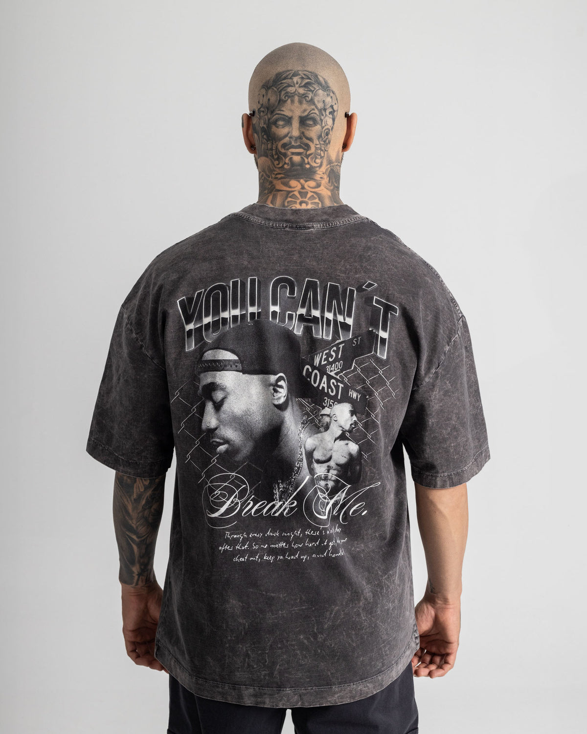 Camiseta Oversize Break Me