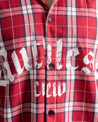 Camiseta Boxy Plaid Rebel