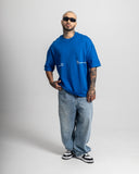 Camiseta Oversize Stay Bold Blue