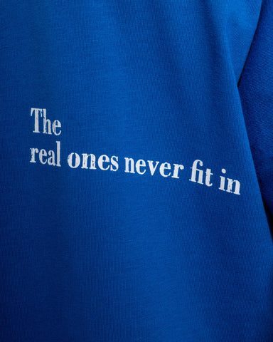 Camiseta Oversize Stay Bold Blue