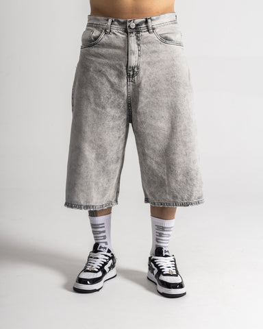 Bermuda Jorts  Black Wash