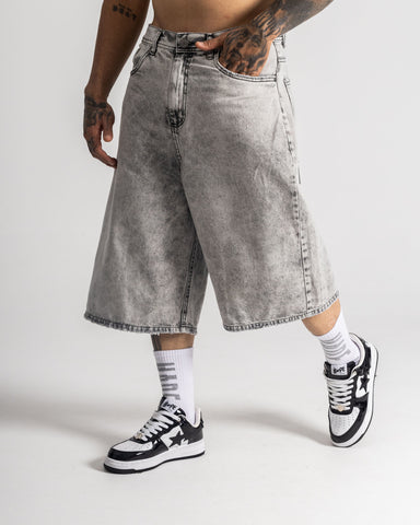 Bermuda Jorts  Black Wash