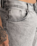 Bermuda Jorts  Black Wash