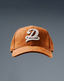 Gorra Café Beisbolera Con Textura y Bordado