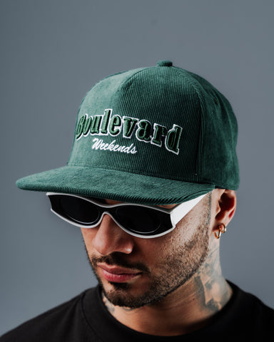 Gorra Beisbolera Verde Boulevard