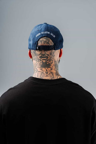 Gorra Para Hombre Azul Con Estampado