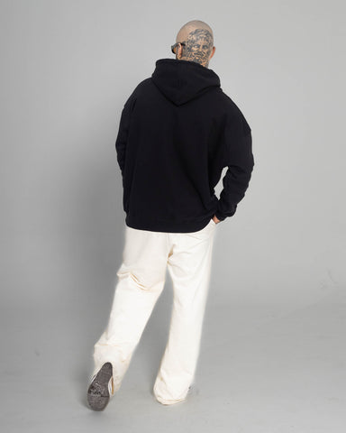 Hoodie Oversize Essential Black