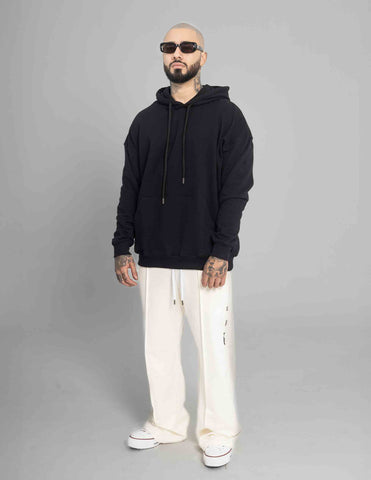 Hoodie Oversize Essential Black