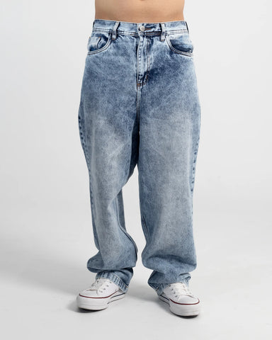 Jean Baggy Ice Washed