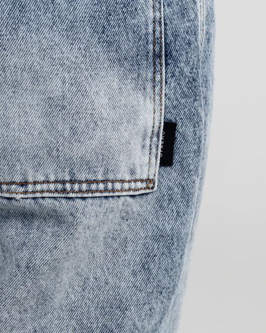 Jean Baggy Ice Washed