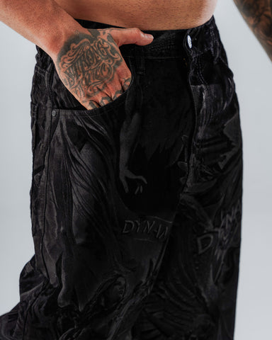 Jean Baggy Para Hombre Shadow