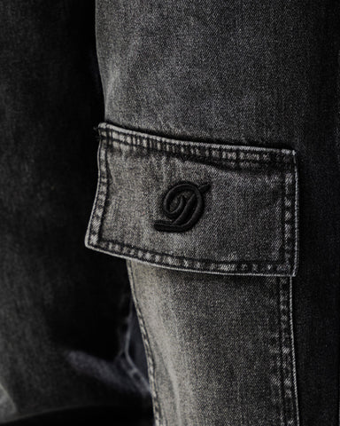 Jeans Baggy Cargo Black