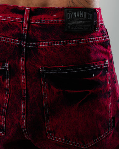 Jeans Baggy Lavado Rebel Red