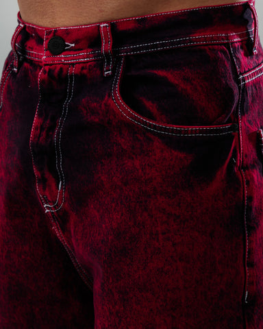 Jeans Baggy Lavado Rebel Red