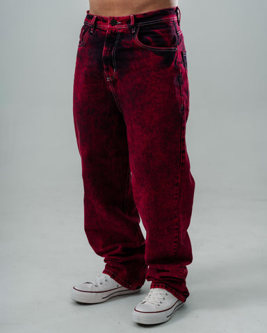 Jeans Baggy Lavado Rebel Red