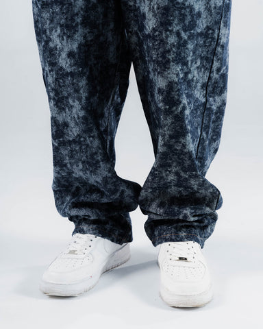 Jeans Baggy Para Hombre Azul Frooster