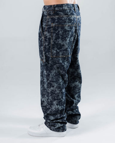 Jeans Baggy Para Hombre Azul Frooster