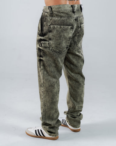 Jeans Regular Para Hombre Con Broche