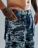 Jeans Baggy Raw Texture