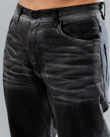 Jeans Regular Fit Washed Black