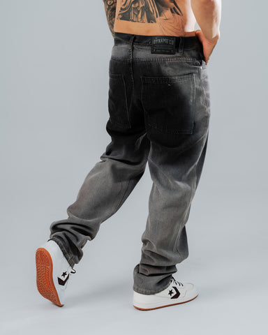 Jeans Regular Fit Washed Black