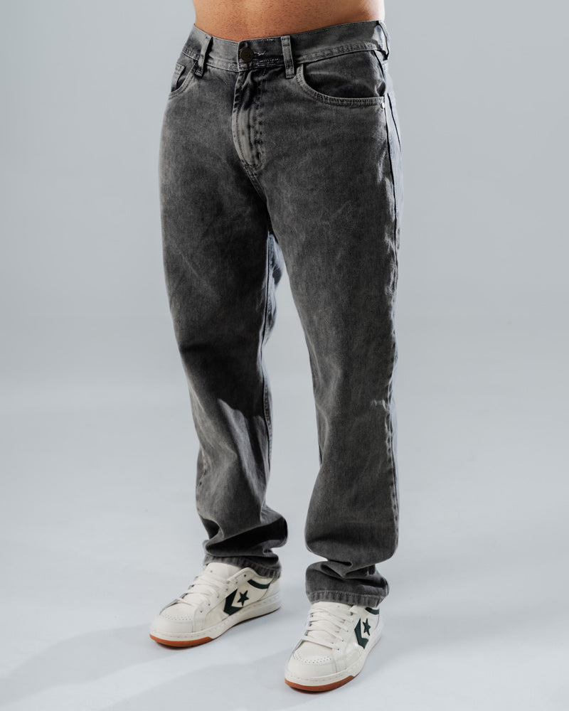 Jeans Regular Lavado Stone Grey