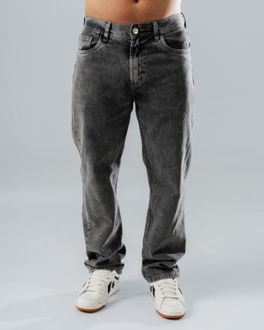 Jeans Regular Lavado Stone Grey
