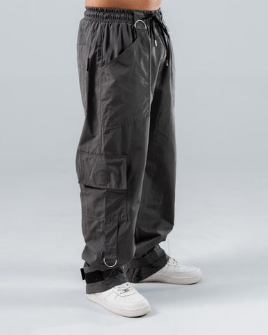 Jogger Para Hombre Cargo Gris Cemento