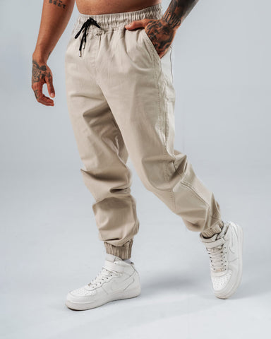 Jogger Para Hombre Gris Claro