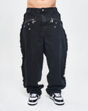 Jean Baggy Outlaw Frayed