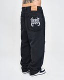 Jean Baggy Outlaw Frayed