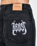 Jean Baggy Outlaw Frayed