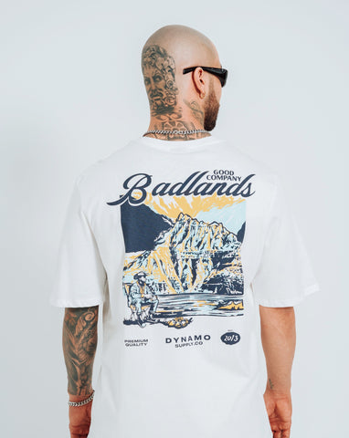 Camiseta Regular Blanco Badlands