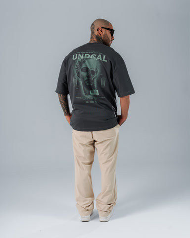 Camiseta Para Hombre Oversize Unreal