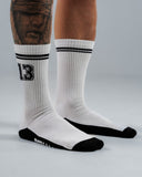 Medias Blancas Con Negro Para Hombre DNM 13