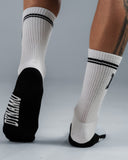 Medias Blancas Con Negro Para Hombre DNM 13