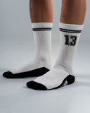 Medias Blancas Con Negro Para Hombre DNM 13