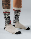 Medias Urban Skull Print