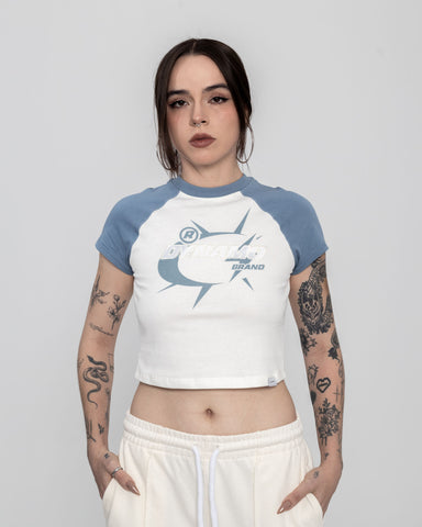 Crop Top Natural Baby Tees