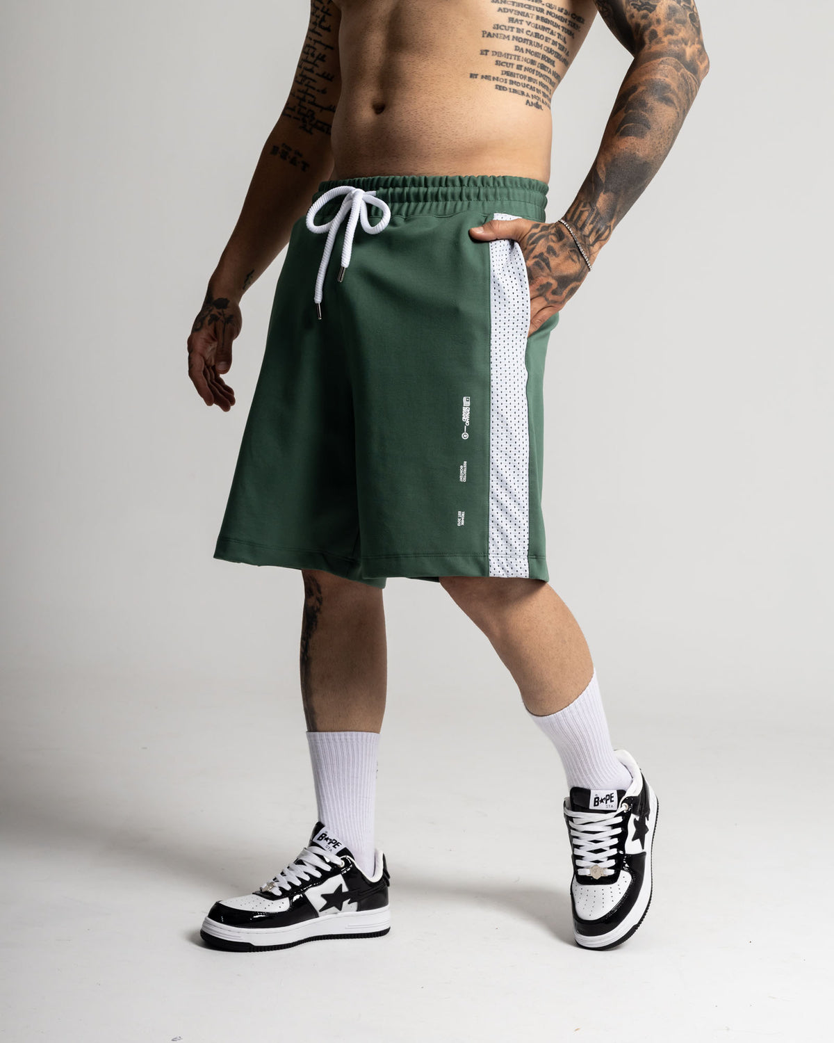 Pantaloneta Relax Verde Botella