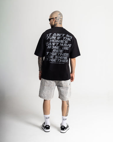 Camiseta Oversize Shine Crew