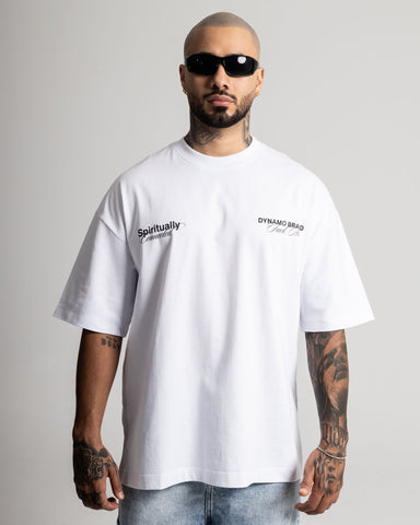 Camiseta Oversize Blanca Chrome Dogs
