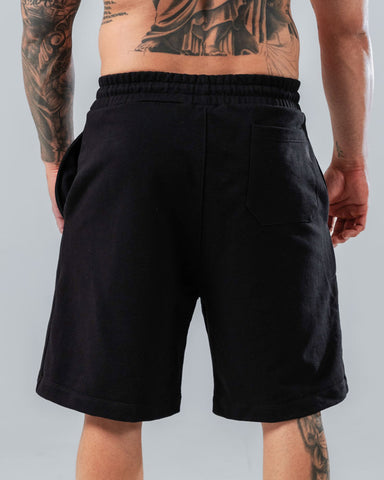 Pantaloneta Para Hombre Regular Negra Angeles