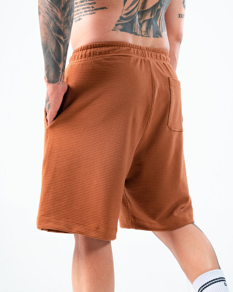 Pantaloneta Para Hombre Relax Café The Crew